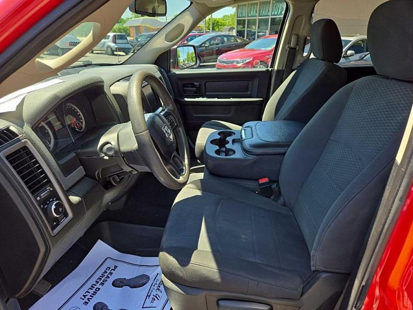 2019 RED /BLACK RAM 1500 Tradesman Crew Cab SWB 4WD (1C6RR7KT1KS) with an 5.7L V8 OHV 16V engine, 8A transmission, located at 3304 Woodville Road, Northwood, OH, 43619, (419) 210-8019, 41.612694, -83.480743 - We are #1 Auto Loan Dealer for Good Bad or No Credit we have hundreds of vehicles to choose from, stop on in or just fill out our online application to get approved for auto financing and see your credit score for free by visiting our website today. We have Low Payment Options and Terms Available - Photo#9