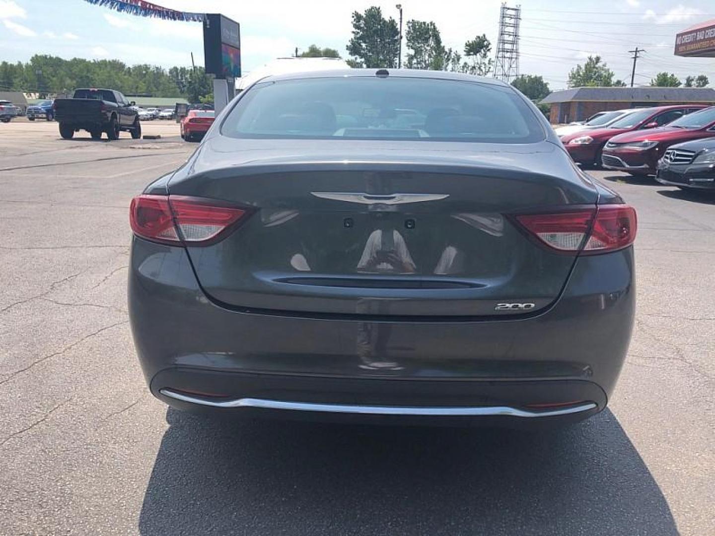 2015 GRAY /BLACK Chrysler 200 Limited (1C3CCCAB1FN) with an 2.4L L4 DOHC 16V engine, 9-Speed Automatic transmission, located at 3304 Woodville Road, Northwood, OH, 43619, (419) 210-8019, 41.612694, -83.480743 - We are #1 Auto Loan Dealer for Good Bad or No Credit we have hundreds of vehicles to choose from, stop on in or just fill out our online application to get approved for auto financing and see your credit score for free by visiting our website today. We have Low Payment Options and Terms Available - Photo#3