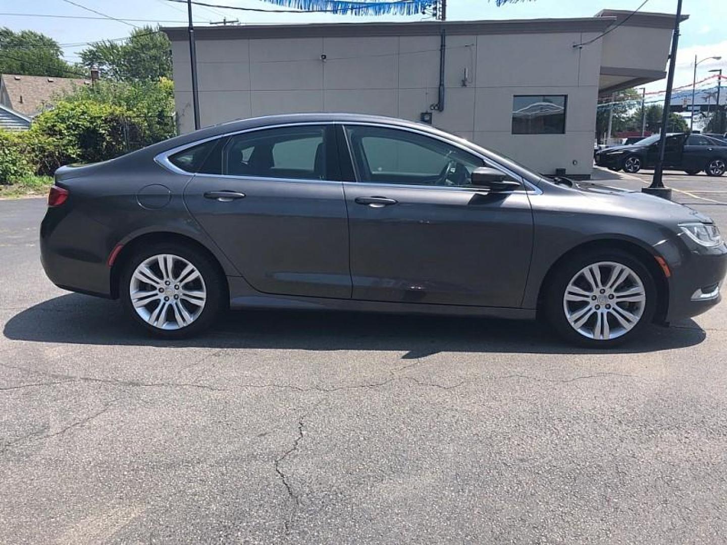 2015 GRAY /BLACK Chrysler 200 Limited (1C3CCCAB1FN) with an 2.4L L4 DOHC 16V engine, 9-Speed Automatic transmission, located at 3304 Woodville Road, Northwood, OH, 43619, (419) 210-8019, 41.612694, -83.480743 - We are #1 Auto Loan Dealer for Good Bad or No Credit we have hundreds of vehicles to choose from, stop on in or just fill out our online application to get approved for auto financing and see your credit score for free by visiting our website today. We have Low Payment Options and Terms Available - Photo#5