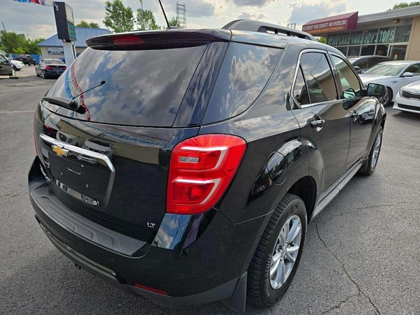 2017 BLACK /BLACK Chevrolet Equinox LT AWD (2GNFLFEK6H6) with an 2.4L L4 DOHC 16V FFV engine, 6A transmission, located at 3304 Woodville Road, Northwood, OH, 43619, (419) 210-8019, 41.612694, -83.480743 - Photo#1