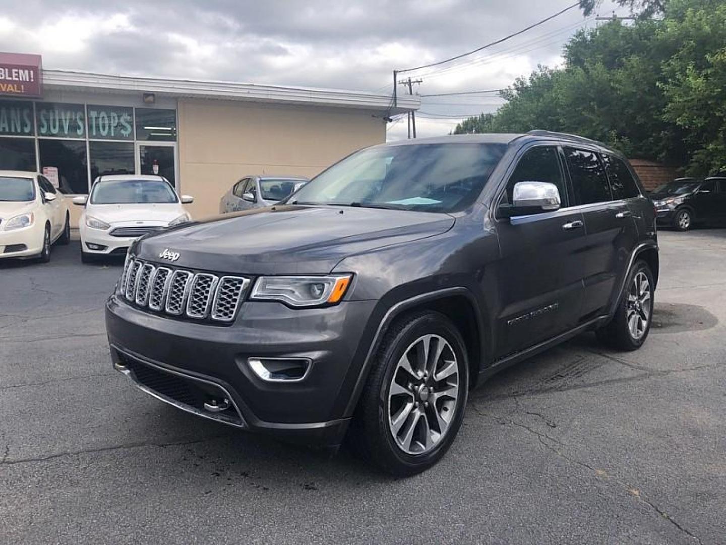 2018 GRAY /BLACK Jeep Grand Cherokee Overland 4WD (1C4RJFCG2JC) with an 3.6L V6 DOHC 24V engine, 8A transmission, located at 3304 Woodville Road, Northwood, OH, 43619, (419) 210-8019, 41.612694, -83.480743 - We are #1 Auto Loan Dealer for Good Bad or No Credit we have hundreds of vehicles to choose from, stop on in or just fill out our online application to get approved for auto financing and see your credit score for free by visiting our website today. We have Low Payment Options and Terms Available - Photo#0