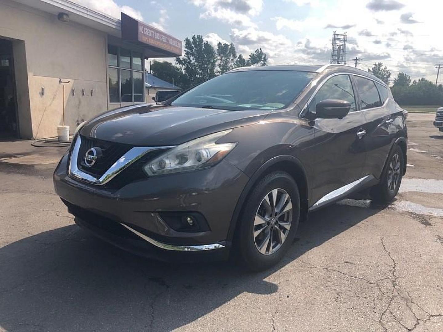 2015 BROWN /TAN Nissan Murano Platinum AWD (5N1AZ2MH6FN) with an 3.5L V6 DOHC 24V engine, Continuously Variable Transmission transmission, located at 3304 Woodville Road, Northwood, OH, 43619, (419) 210-8019, 41.612694, -83.480743 - Photo#0