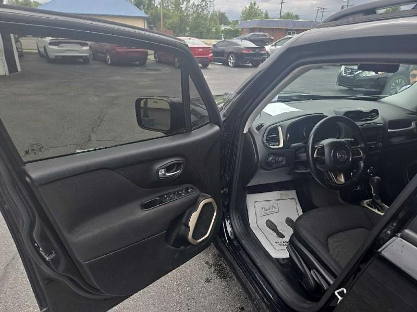 2017 BLACK /BLACK Jeep Renegade Latitude FWD (ZACCJABBXHP) with an 2.4L L4 DOHC 16V engine, 6M transmission, located at 3304 Woodville Road, Northwood, OH, 43619, (419) 210-8019, 41.612694, -83.480743 - We are #1 Auto Loan Dealer for Good Bad or No Credit we have hundreds of vehicles to choose from, stop on in or just fill out our online application to get approved for auto financing and see your credit score for free by visiting our website today. We have Low Payment Options and Terms Available - Photo#8