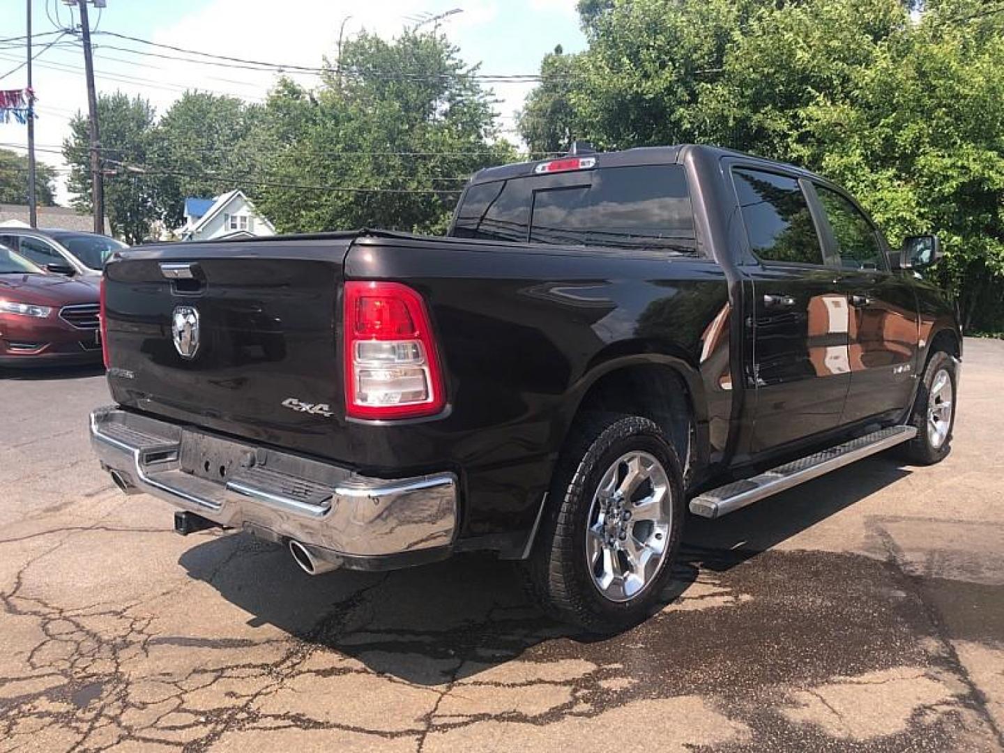 2019 BROWN /GREY RAM 1500 Big Horn Crew Cab SWB 4WD (1C6SRFFT1KN) with an 5.7L V8 OHV 16V engine, 8A transmission, located at 3304 Woodville Road, Northwood, OH, 43619, (419) 210-8019, 41.612694, -83.480743 - We are #1 Auto Loan Dealer for Good Bad or No Credit we have hundreds of vehicles to choose from, stop on in or just fill out our online application to get approved for auto financing and see your credit score for free by visiting our website today. We have Low Payment Options and Terms Available - Photo#4