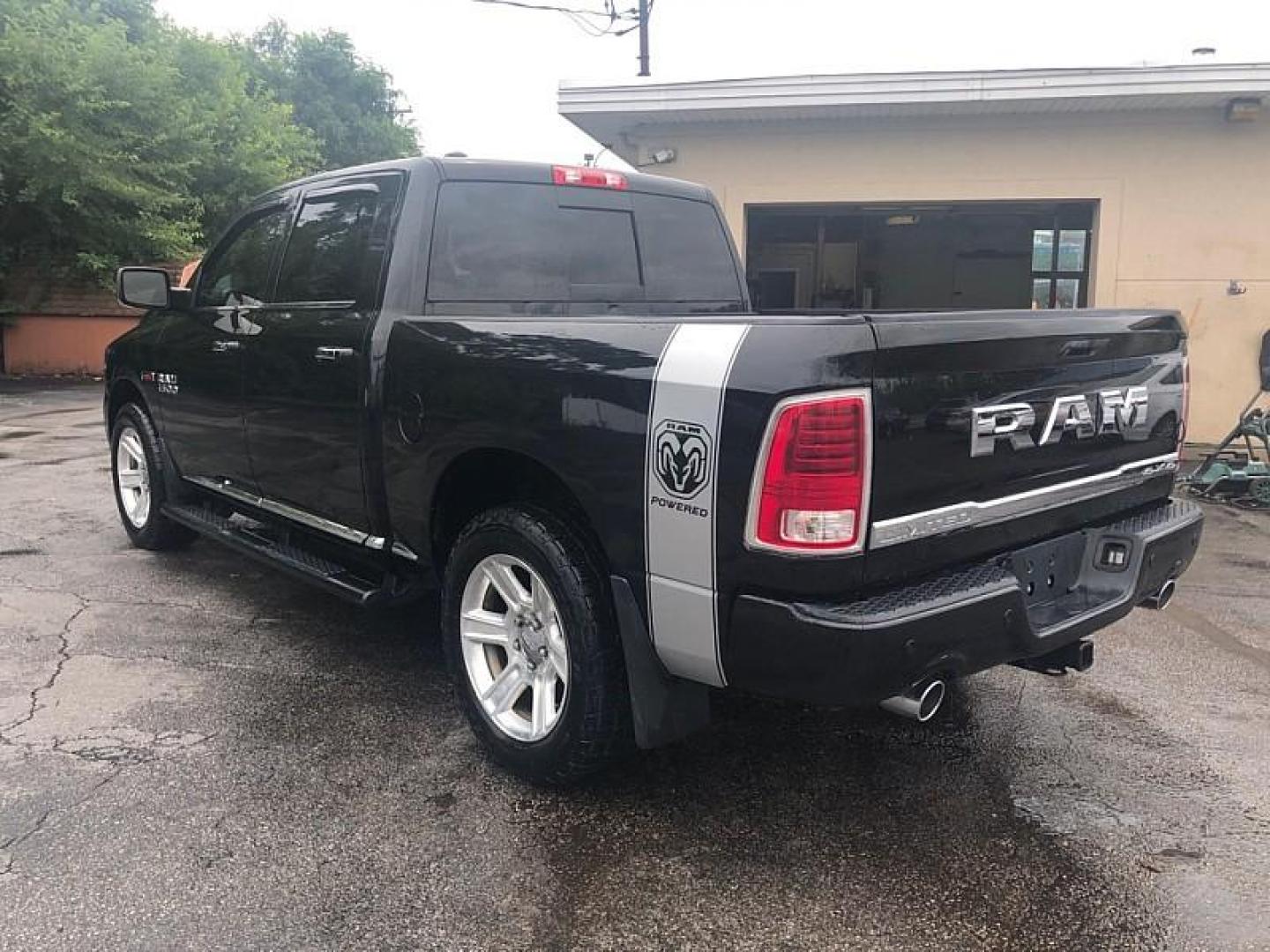 2016 BLACK /BLACK RAM 1500 Longhorn Crew Cab SWB 4WD (1C6RR7PM9GS) with an 3.0L V6 DIESEL engine, 6A transmission, located at 3304 Woodville Road, Northwood, OH, 43619, (419) 210-8019, 41.612694, -83.480743 - Photo#2