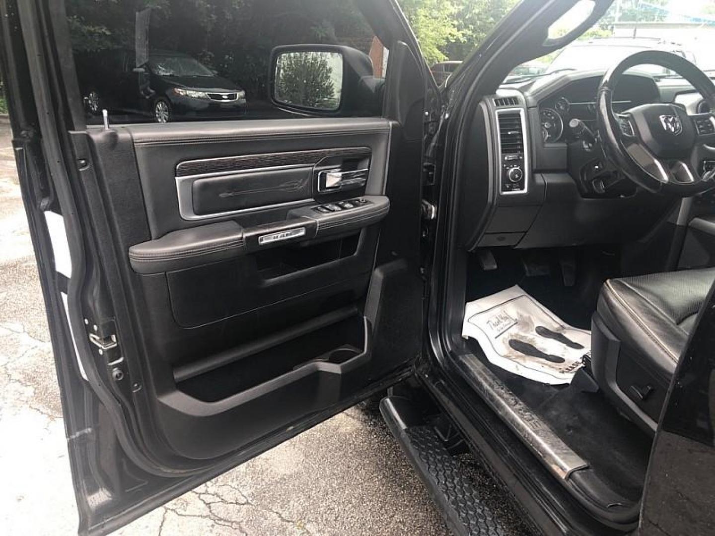 2016 BLACK /BLACK RAM 1500 Longhorn Crew Cab SWB 4WD (1C6RR7PM9GS) with an 3.0L V6 DIESEL engine, 6A transmission, located at 3304 Woodville Road, Northwood, OH, 43619, (419) 210-8019, 41.612694, -83.480743 - We are #1 Auto Loan Dealer for Good Bad or No Credit we have hundreds of vehicles to choose from, stop on in or just fill out our online application to get approved for auto financing and see your credit score for free by visiting our website today. We have Low Payment Options and Terms Available - Photo#8