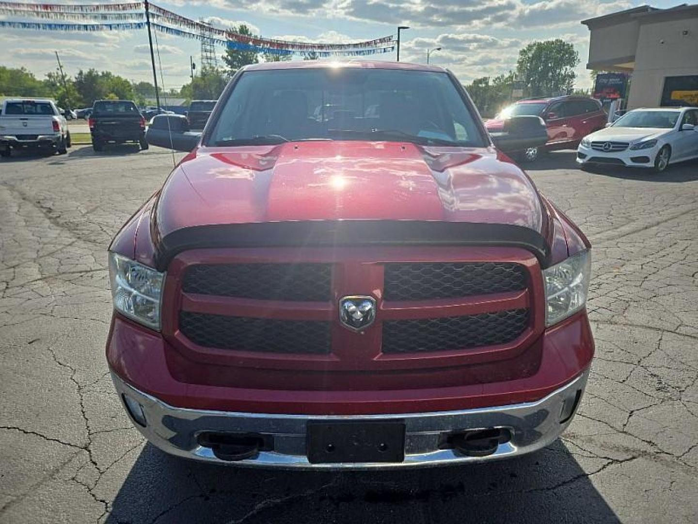 2014 RED /GREY RAM 1500 SLT Quad Cab 4WD (1C6RR7GG7ES) with an 3.6L V6 DOHC 24V FFV engine, 6-Speed Automatic transmission, located at 3304 Woodville Road, Northwood, OH, 43619, (419) 210-8019, 41.612694, -83.480743 - We are #1 Auto Loan Dealer for Good Bad or No Credit we have hundreds of vehicles to choose from, stop on in or just fill out our online application to get approved for auto financing and see your credit score for free by visiting our website today. We have Low Payment Options and Terms Available - Photo#7