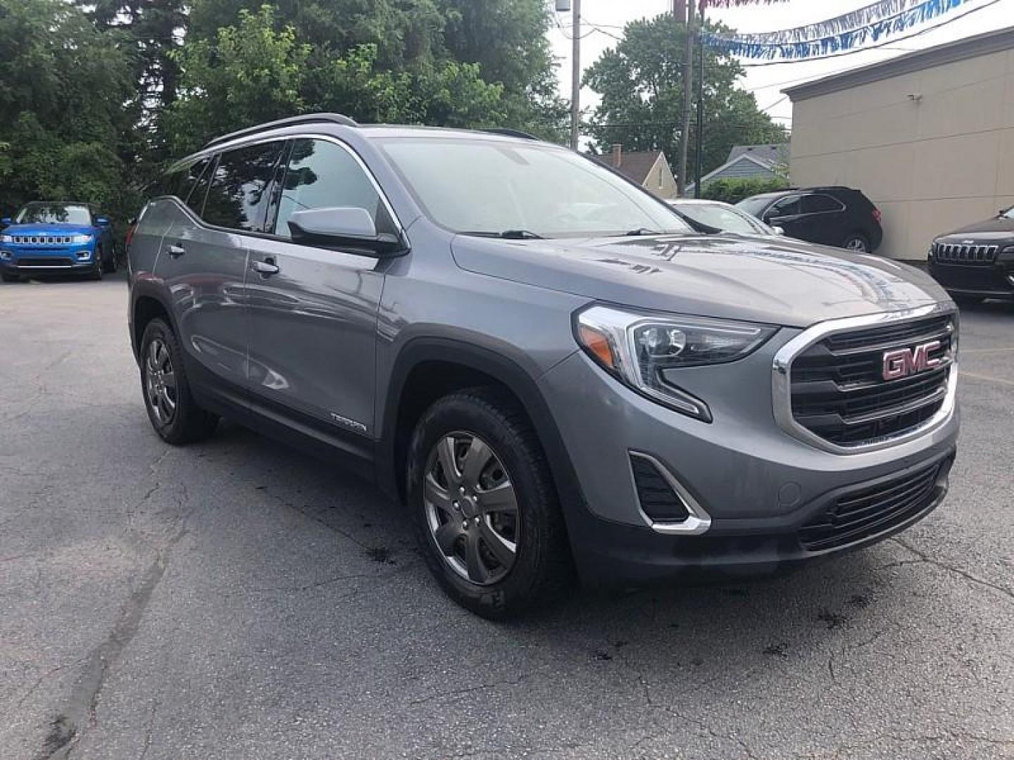 2018 GRAY /BLACK GMC Terrain SLE AWD (3GKALTEV6JL) with an 1.4L L4 DOHC 16V TURBO engine, 6A transmission, located at 3304 Woodville Road, Northwood, OH, 43619, (419) 210-8019, 41.612694, -83.480743 - We are #1 Auto Loan Dealer for Good Bad or No Credit we have hundreds of vehicles to choose from, stop on in or just fill out our online application to get approved for auto financing and see your credit score for free by visiting our website today. We have Low Payment Options and Terms Available - Photo#6