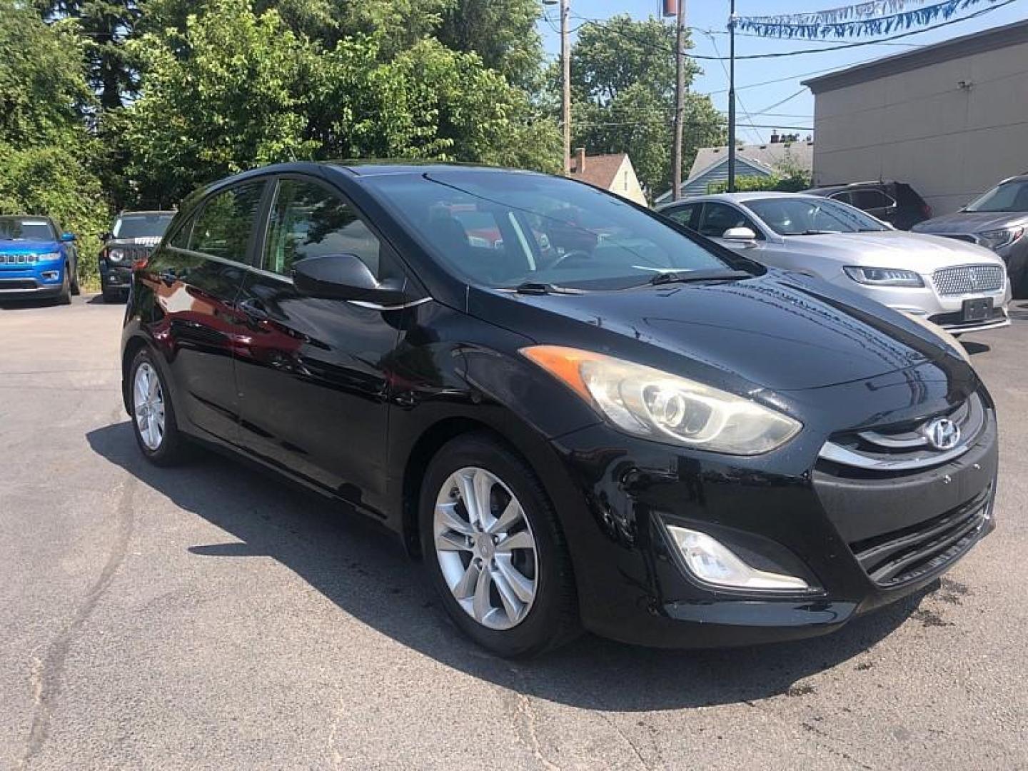 2014 BLACK /BLACKD Hyundai Elantra GT A/T (KMHD35LH6EU) with an 2.0L L4 16V DOHC engine, 6-Speed Automatic transmission, located at 3304 Woodville Road, Northwood, OH, 43619, (419) 210-8019, 41.612694, -83.480743 - We are #1 Auto Loan Dealer for Good Bad or No Credit we have hundreds of vehicles to choose from, stop on in or just fill out our online application to get approved for auto financing and see your credit score for free by visiting our website today. We have Low Payment Options and Terms Available - Photo#6