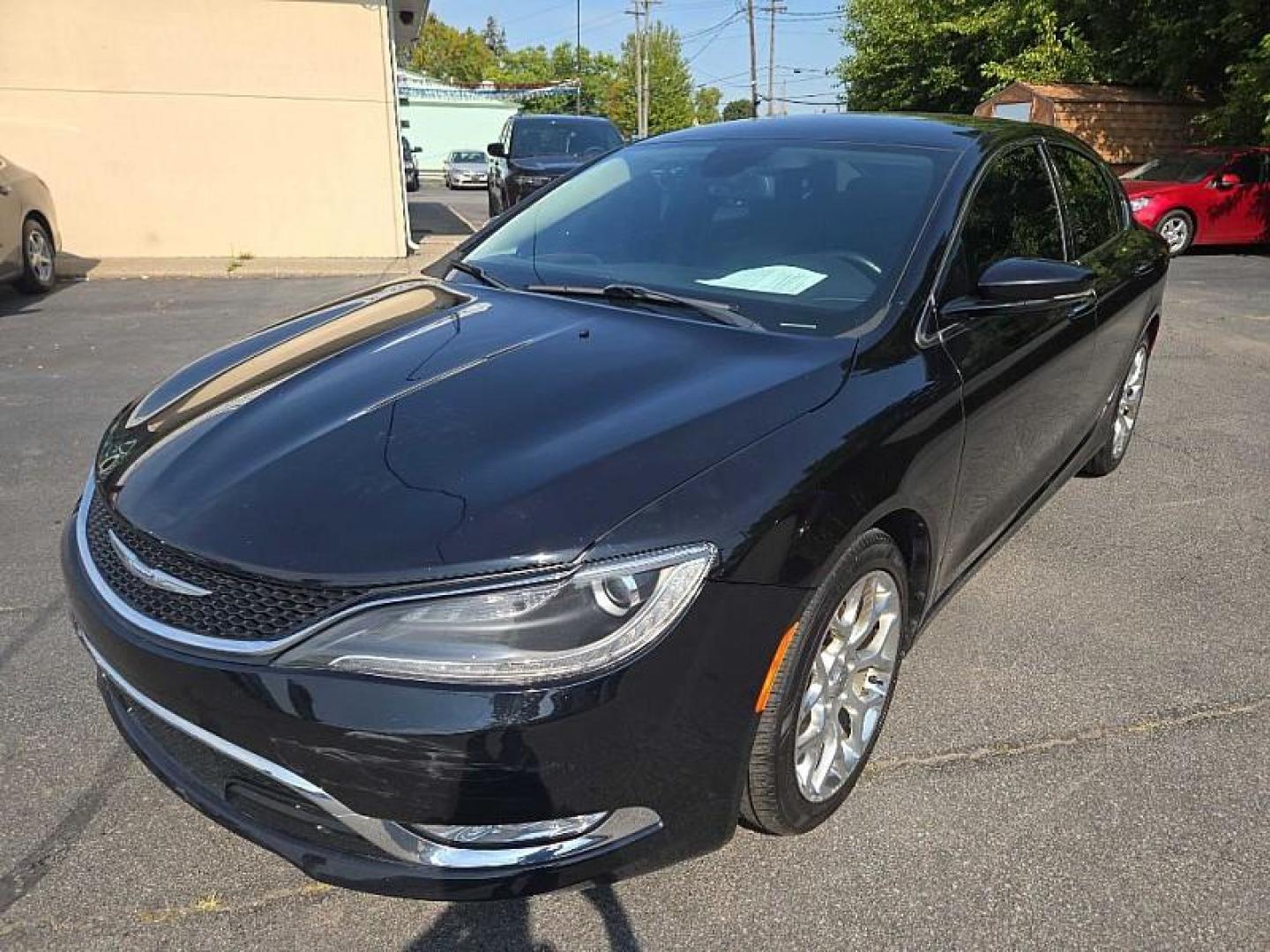 2015 BLACK /BLACK Chrysler 200 C AWD (1C3CCCEG9FN) with an 3.6L V6 DOHC 24V FFV engine, 9-Speed Automatic transmission, located at 3304 Woodville Road, Northwood, OH, 43619, (419) 210-8019, 41.612694, -83.480743 - We are #1 Auto Loan Dealer for Good Bad or No Credit we have hundreds of vehicles to choose from, stop on in or just fill out our online application to get approved for auto financing and see your credit score for free by visiting our website today. We have Low Payment Options and Terms Available - Photo#0