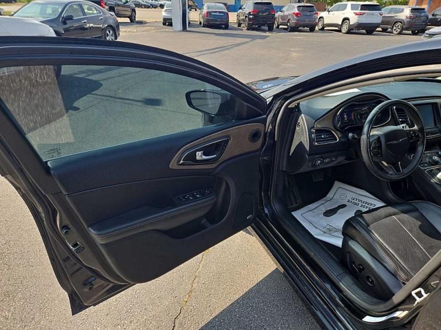 2015 BLACK /BLACK Chrysler 200 C AWD (1C3CCCEG9FN) with an 3.6L V6 DOHC 24V FFV engine, 9-Speed Automatic transmission, located at 3304 Woodville Road, Northwood, OH, 43619, (419) 210-8019, 41.612694, -83.480743 - We are #1 Auto Loan Dealer for Good Bad or No Credit we have hundreds of vehicles to choose from, stop on in or just fill out our online application to get approved for auto financing and see your credit score for free by visiting our website today. We have Low Payment Options and Terms Available - Photo#7