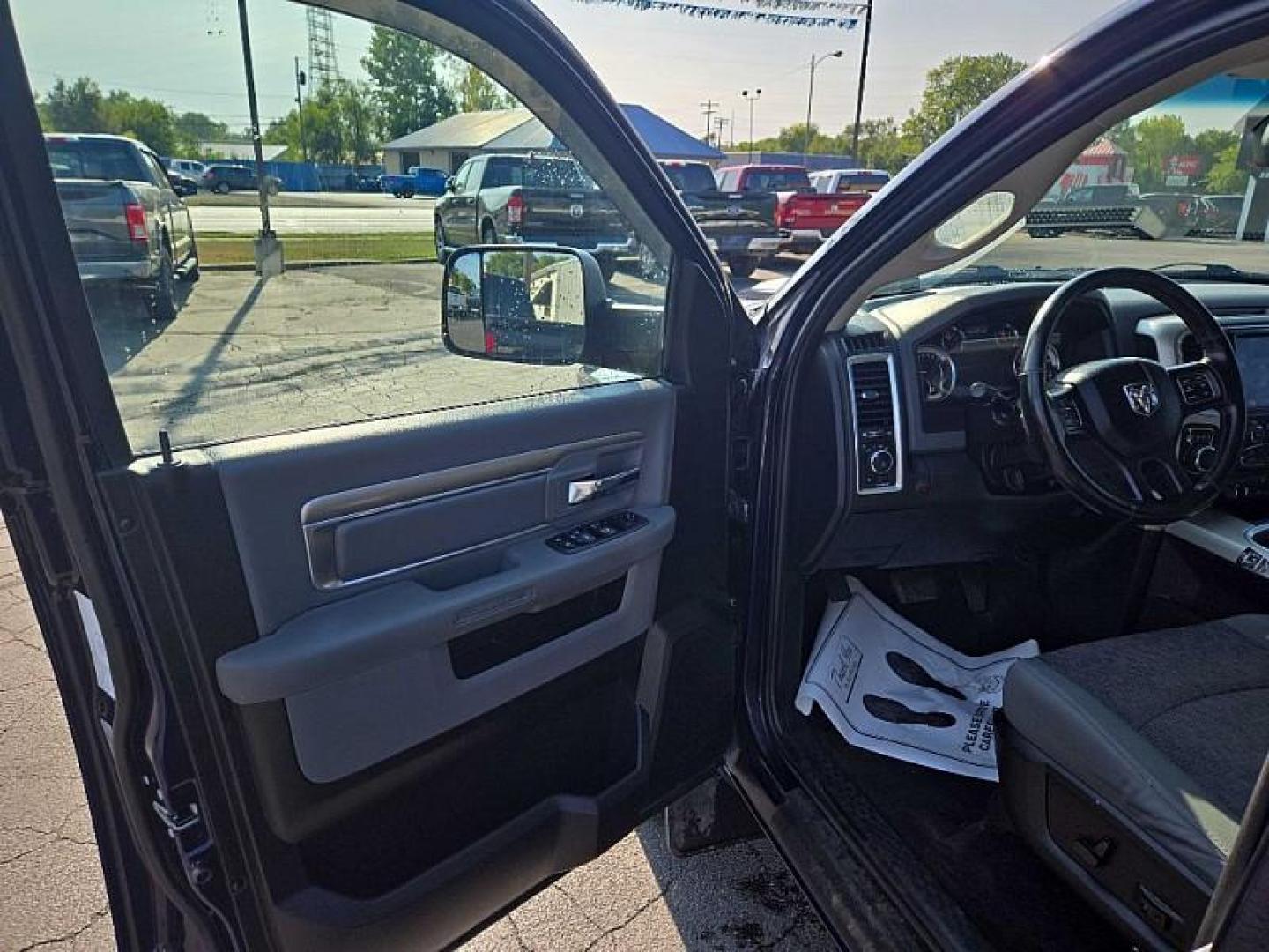 2018 BLUE /GREY RAM 1500 SLT Crew Cab LWB 4WD (1C6RR7TT1JS) with an 5.7L V8 OHV 16V engine, 8A transmission, located at 3304 Woodville Road, Northwood, OH, 43619, (419) 210-8019, 41.612694, -83.480743 - We are #1 Auto Loan Dealer for Good Bad or No Credit we have hundreds of vehicles to choose from, stop on in or just fill out our online application to get approved for auto financing and see your credit score for free by visiting our website today. We have Low Payment Options and Terms Available - Photo#6