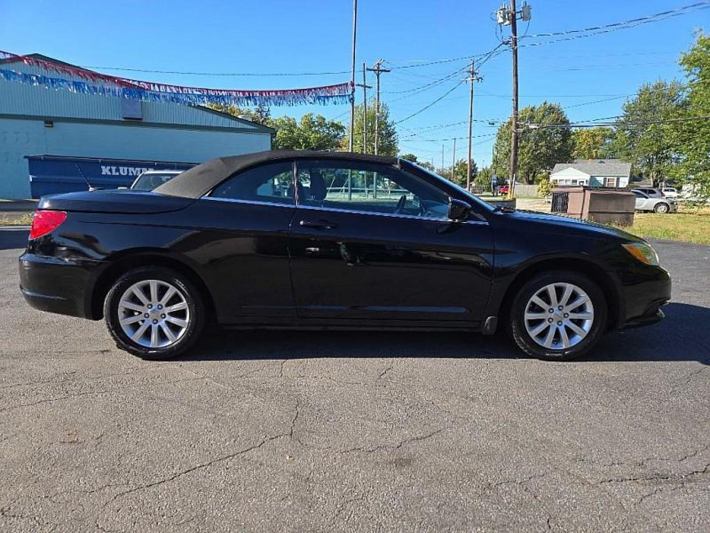 2013 BLACK /BLACK Chrysler 200 Touring Convertible (1C3BCBEB2DN) with an 2.4L L4 DOHC 16V engine, 6-Speed Automatic transmission, located at 3304 Woodville Road, Northwood, OH, 43619, (419) 210-8019, 41.612694, -83.480743 - We are #1 Auto Loan Dealer for Good Bad or No Credit we have hundreds of vehicles to choose from, stop on in or just fill out our online application to get approved for auto financing and see your credit score for free by visiting our website today. We have Low Payment Options and Terms Available - Photo#5