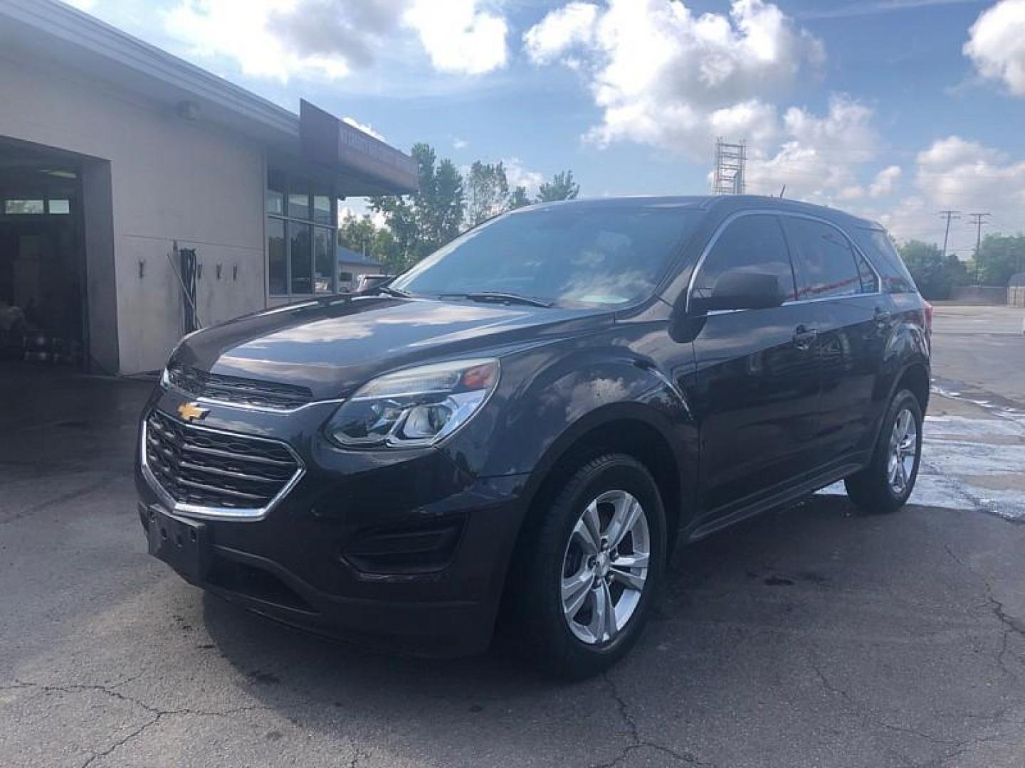 2016 GRAY /BLACK Chevrolet Equinox LS AWD (2GNFLEEK2G6) with an 2.4L L4 DOHC 16V FFV engine, 6A transmission, located at 3304 Woodville Road, Northwood, OH, 43619, (419) 210-8019, 41.612694, -83.480743 - We are #1 Auto Loan Dealer for Good Bad or No Credit we have hundreds of vehicles to choose from, stop on in or just fill out our online application to get approved for auto financing and see your credit score for free by visiting our website today. We have Low Payment Options and Terms Available - Photo#0