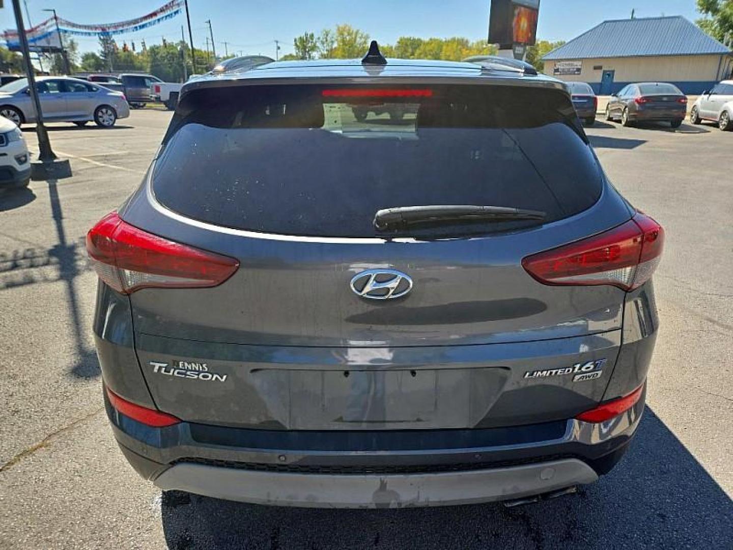 2017 GRAY /BLACK Hyundai Tucson Eco AWD (KM8J3CA2XHU) with an 1.6L L4 DOHC 16V engine, 7A transmission, located at 3304 Woodville Road, Northwood, OH, 43619, (419) 210-8019, 41.612694, -83.480743 - We are #1 Auto Loan Dealer for Good Bad or No Credit we have hundreds of vehicles to choose from, stop on in or just fill out our online application to get approved for auto financing and see your credit score for free by visiting our website today. We have Low Payment Options and Terms Available - Photo#3