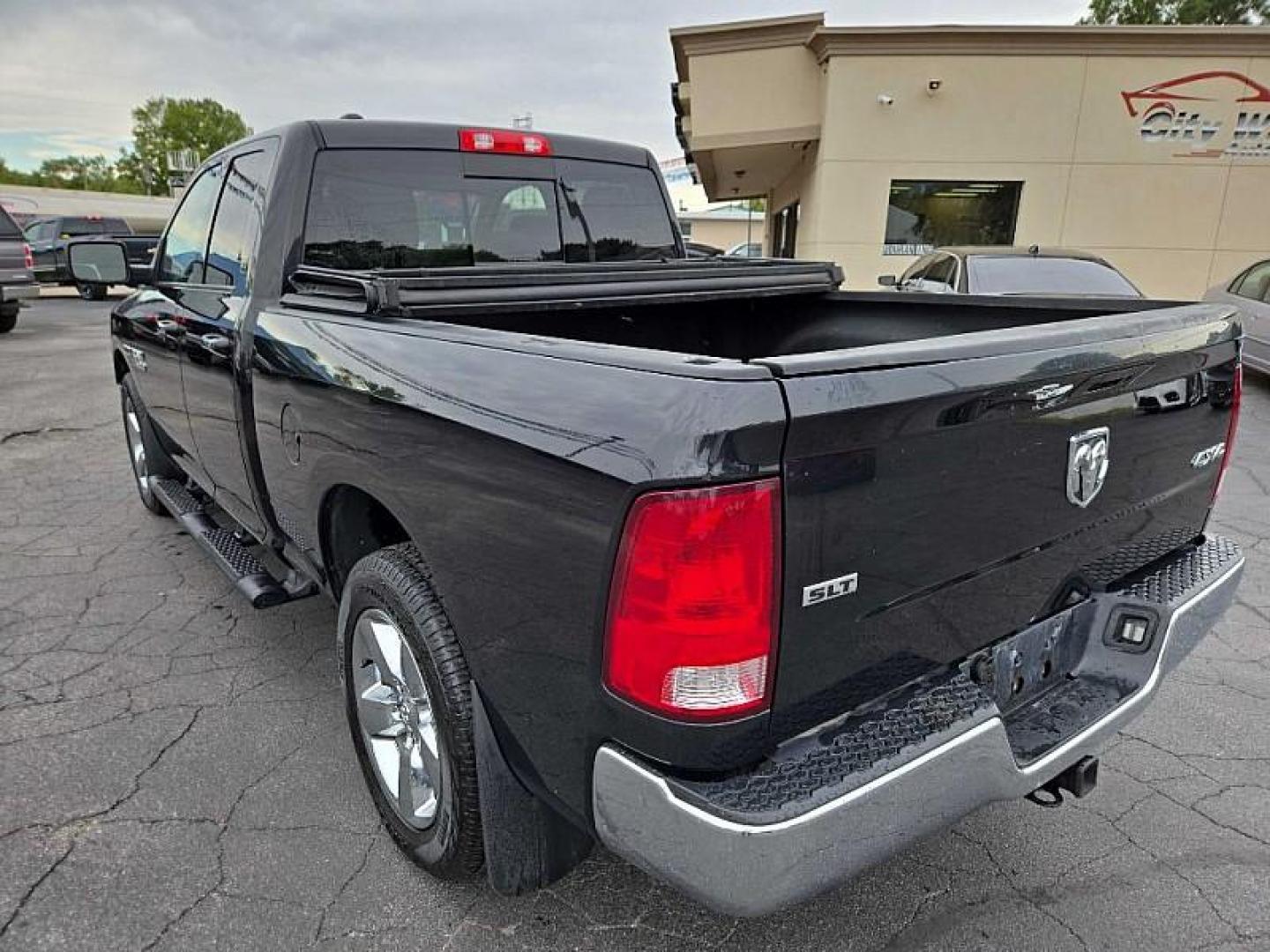 2016 BLACK /GREY RAM 1500 SLT Quad Cab 4WD (1C6RR7GM4GS) with an 3.0L V6 DOHC 24V DIESEL engine, 6A transmission, located at 3304 Woodville Road, Northwood, OH, 43619, (419) 210-8019, 41.612694, -83.480743 - We are #1 Auto Loan Dealer for Good Bad or No Credit we have hundreds of vehicles to choose from, stop on in or just fill out our online application to get approved for auto financing and see your credit score for free by visiting our website today. We have Low Payment Options and Terms Available - Photo#2