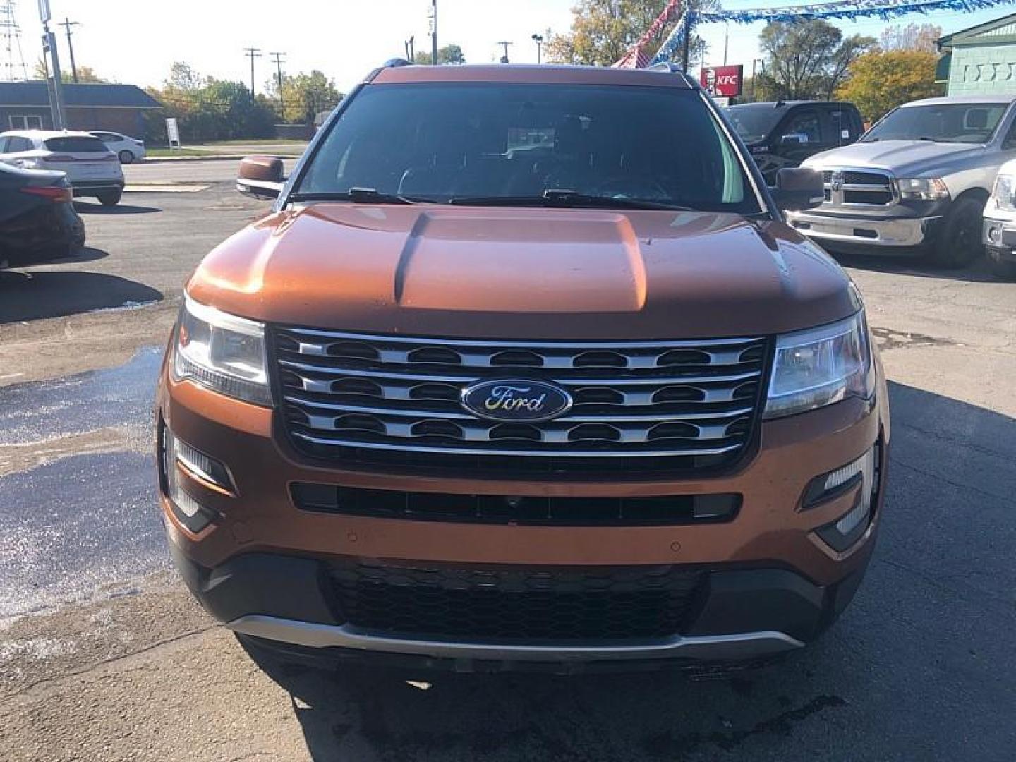 2017 ORANGE /BLACK Ford Explorer Limited 4WD (1FM5K8F87HG) with an 3.5L V6 DOHC 24V engine, 6A transmission, located at 3304 Woodville Road, Northwood, OH, 43619, (419) 210-8019, 41.612694, -83.480743 - We are #1 Auto Loan Dealer for Good Bad or No Credit we have hundreds of vehicles to choose from, stop on in or just fill out our online application to get approved for auto financing and see your credit score for free by visiting our website today. We have Low Payment Options and Terms Available - Photo#7