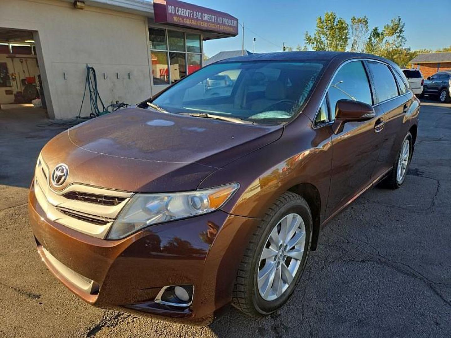 2014 BROWN /TAN Toyota Venza LE I4 FWD (4T3ZA3BB0EU) with an 2.7L L4 DOHC 16V engine, 6-Speed Automatic transmission, located at 3304 Woodville Road, Northwood, OH, 43619, (419) 210-8019, 41.612694, -83.480743 - We are #1 Auto Loan Dealer for Good Bad or No Credit we have hundreds of vehicles to choose from, stop on in or just fill out our online application to get approved for auto financing and see your credit score for free by visiting our website today. We have Low Payment Options and Terms Available - Photo#0