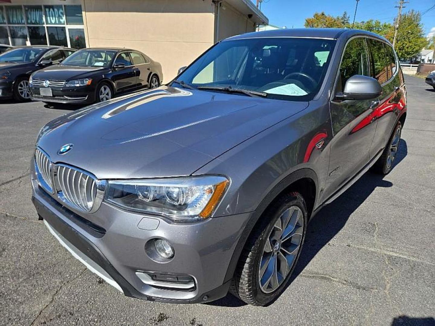 2016 GRAY /BLACK BMW X3 xDrive28d (5UXWY3C50G0) with an 2.0L L4 DOHC 16V DIESEL engine, 8-Speed Automatic transmission, located at 3304 Woodville Road, Northwood, OH, 43619, (419) 210-8019, 41.612694, -83.480743 - We are #1 Auto Loan Dealer for Good Bad or No Credit we have hundreds of vehicles to choose from, stop on in or just fill out our online application to get approved for auto financing and see your credit score for free by visiting our website today. We have Low Payment Options and Terms Available - Photo#0