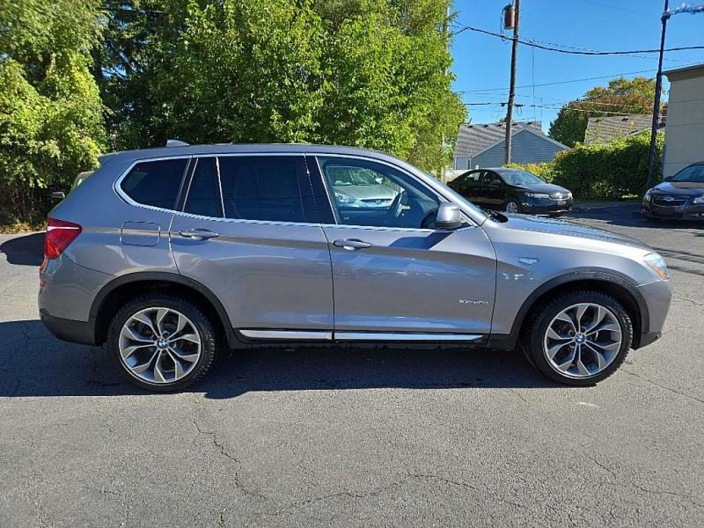 2016 GRAY /BLACK BMW X3 xDrive28d (5UXWY3C50G0) with an 2.0L L4 DOHC 16V DIESEL engine, 8-Speed Automatic transmission, located at 3304 Woodville Road, Northwood, OH, 43619, (419) 210-8019, 41.612694, -83.480743 - We are #1 Auto Loan Dealer for Good Bad or No Credit we have hundreds of vehicles to choose from, stop on in or just fill out our online application to get approved for auto financing and see your credit score for free by visiting our website today. We have Low Payment Options and Terms Available - Photo#5