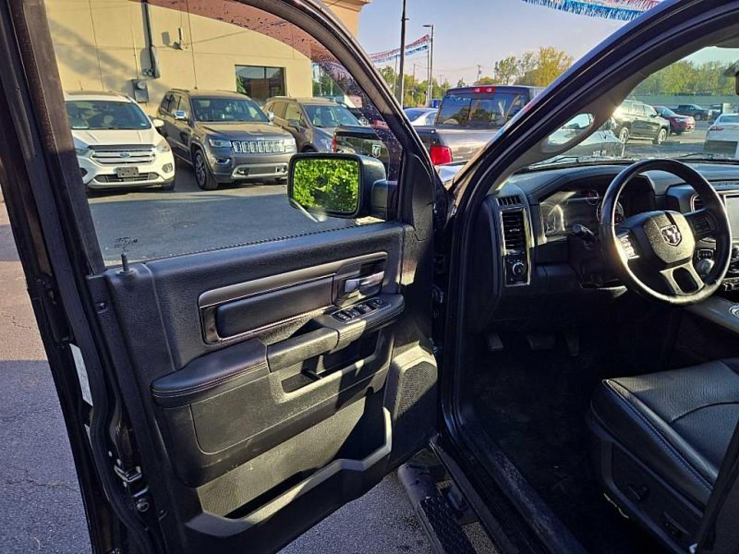 2016 BLACK /BLACK RAM 1500 Sport Crew Cab LWB 4WD (1C6RR7UT8GS) with an 5.7L V8 OHV 16V engine, 6A transmission, located at 3304 Woodville Road, Northwood, OH, 43619, (419) 210-8019, 41.612694, -83.480743 - We are #1 Auto Loan Dealer for Good Bad or No Credit we have hundreds of vehicles to choose from, stop on in or just fill out our online application to get approved for auto financing and see your credit score for free by visiting our website today. We have Low Payment Options and Terms Available - Photo#8