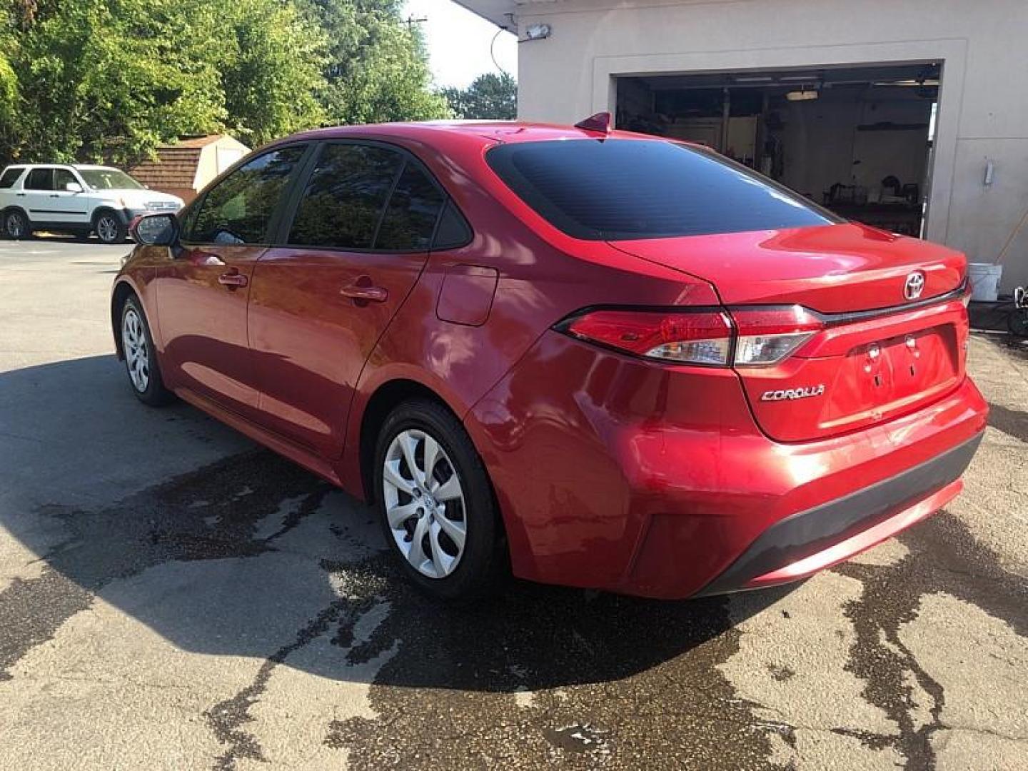 2021 RED /BLACK Toyota Corolla LE (5YFEPMAEXMP) with an 1.8L L4 DOHC 16V engine, CVT transmission, located at 3304 Woodville Road, Northwood, OH, 43619, (419) 210-8019, 41.612694, -83.480743 - We are #1 Auto Loan Dealer for Good Bad or No Credit we have hundreds of vehicles to choose from, stop on in or just fill out our online application to get approved for auto financing and see your credit score for free by visiting our website today. We have Low Payment Options and Terms Available - Photo#2