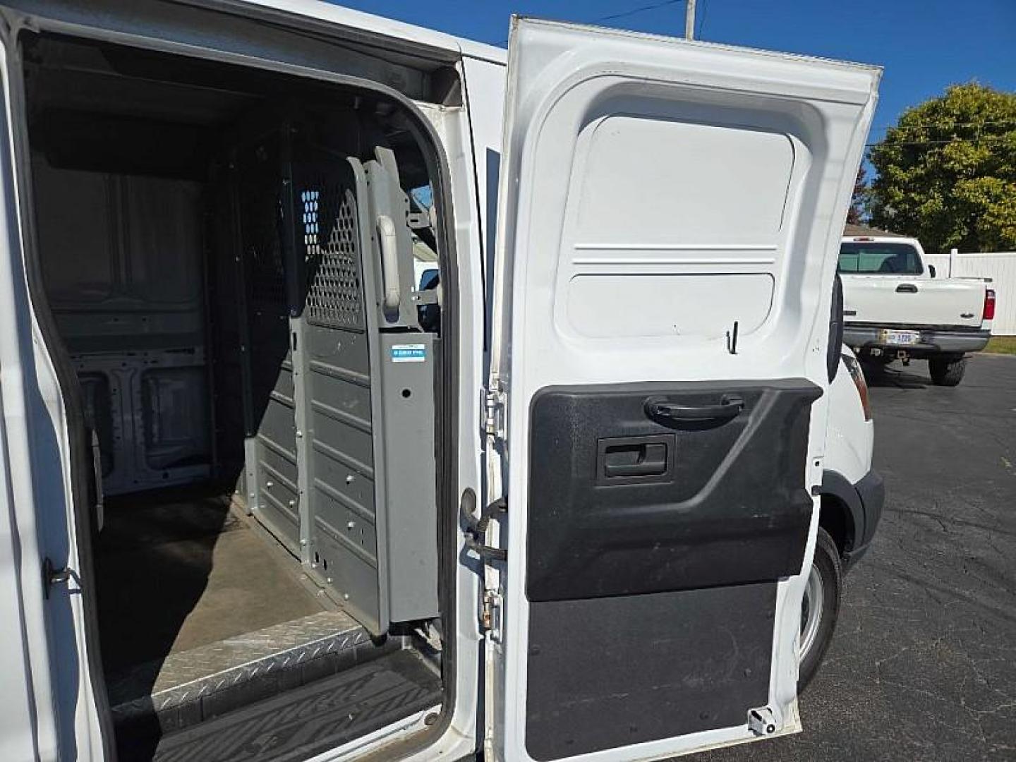 2018 WHITE /GREY Ford Transit 250 Van Low Roof 60/40 Pass. 148-in. WB (1FTYR2ZM7JK) with an 3.7L V6 DOHC 24V engine, 6A transmission, located at 3304 Woodville Road, Northwood, OH, 43619, (419) 210-8019, 41.612694, -83.480743 - We are #1 Auto Loan Dealer for Good Bad or No Credit we have hundreds of vehicles to choose from, stop on in or just fill out our online application to get approved for auto financing and see your credit score for free by visiting our website today. We have Low Payment Options and Terms Available - Photo#14