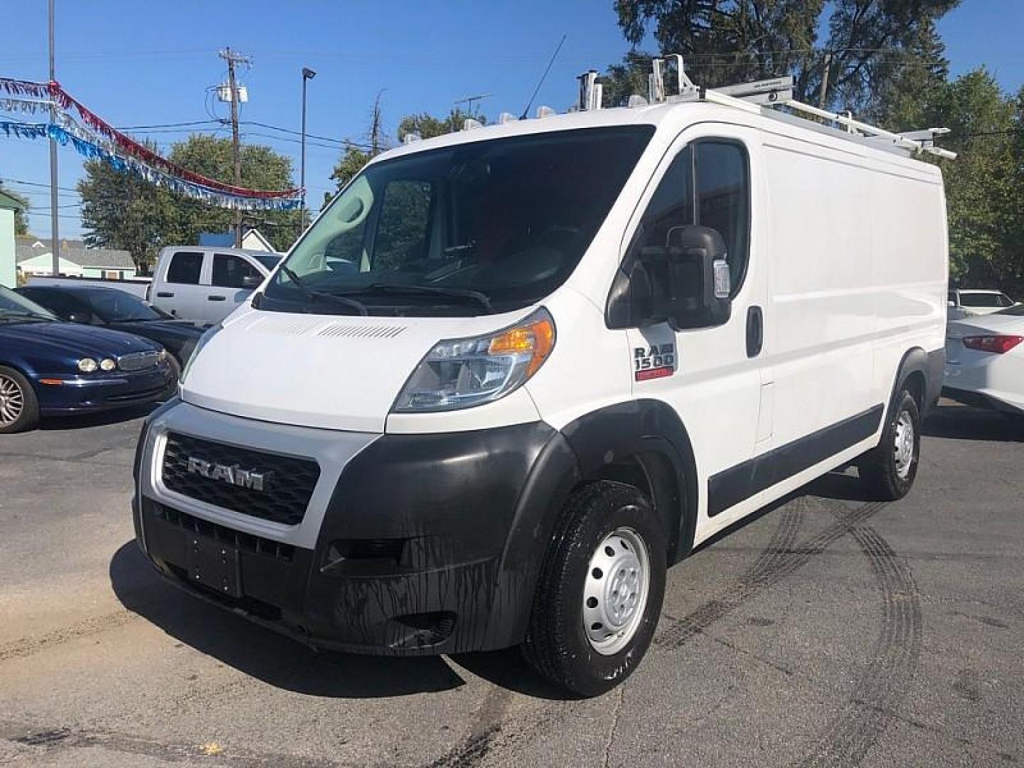 2019 WHITE /BLACK RAM Promaster 1500 Low Roof Tradesman 136-in. WB (3C6TRVAG2KE) with an 3.6L V6 engine, 6A transmission, located at 3304 Woodville Road, Northwood, OH, 43619, (419) 210-8019, 41.612694, -83.480743 - We are #1 Auto Loan Dealer for Good Bad or No Credit we have hundreds of vehicles to choose from, stop on in or just fill out our online application to get approved for auto financing and see your credit score for free by visiting our website today. We have Low Payment Options and Terms Available - Photo#0