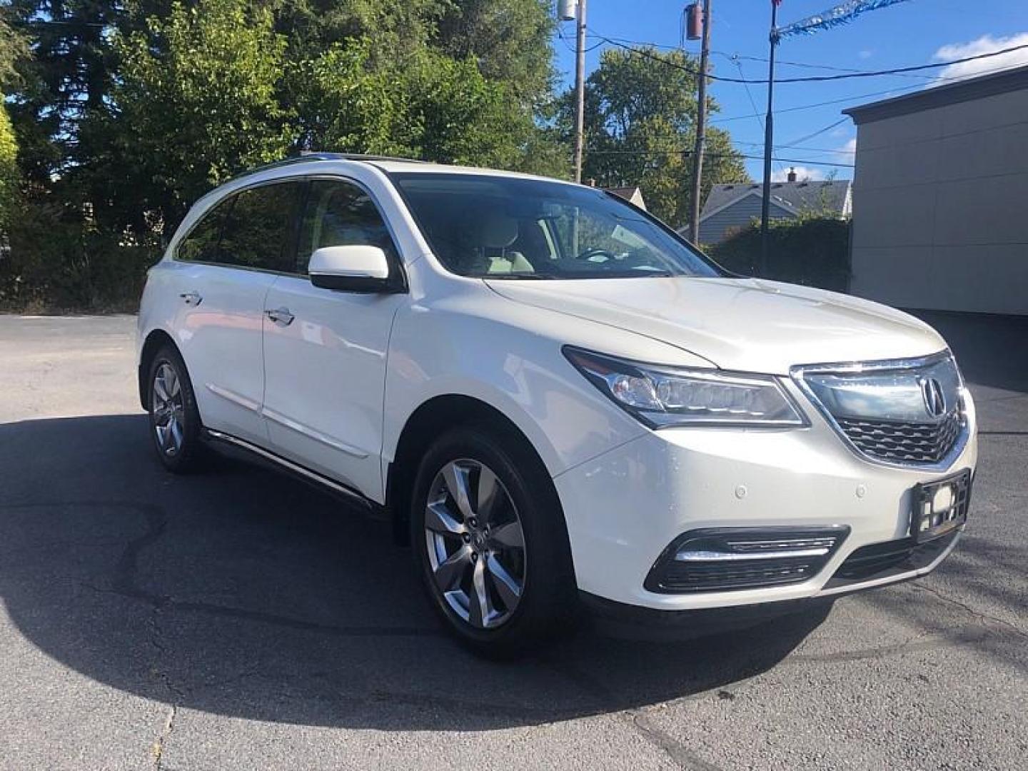 2014 WHITE /TAN Acura MDX SH-AWD 6-Spd AT w/Advance Package (5FRYD4H87EB) with an 3.5L V6 SOHC 24V engine, 6-Speed Automatic transmission, located at 3304 Woodville Road, Northwood, OH, 43619, (419) 210-8019, 41.612694, -83.480743 - We are #1 Auto Loan Dealer for Good Bad or No Credit we have hundreds of vehicles to choose from, stop on in or just fill out our online application to get approved for auto financing and see your credit score for free by visiting our website today. We have Low Payment Options and Terms Available - Photo#6