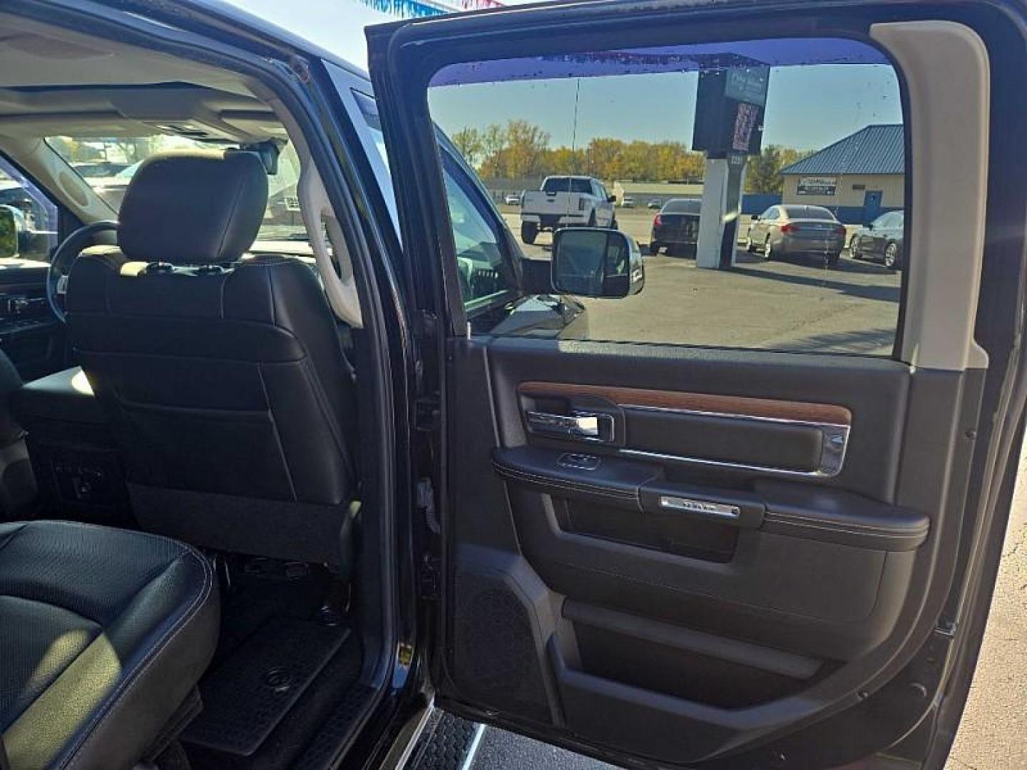 2014 BLACK /BLACK RAM 1500 Laramie Crew Cab LWB 4WD (1C6RR7VT3ES) with an 5.7L V8 OHV 16V engine, 6-Speed Automatic transmission, located at 3304 Woodville Road, Northwood, OH, 43619, (419) 210-8019, 41.612694, -83.480743 - We are #1 Auto Loan Dealer for Good Bad or No Credit we have hundreds of vehicles to choose from, stop on in or just fill out our online application to get approved for auto financing and see your credit score for free by visiting our website today. We have Low Payment Options and Terms Available - Photo#14