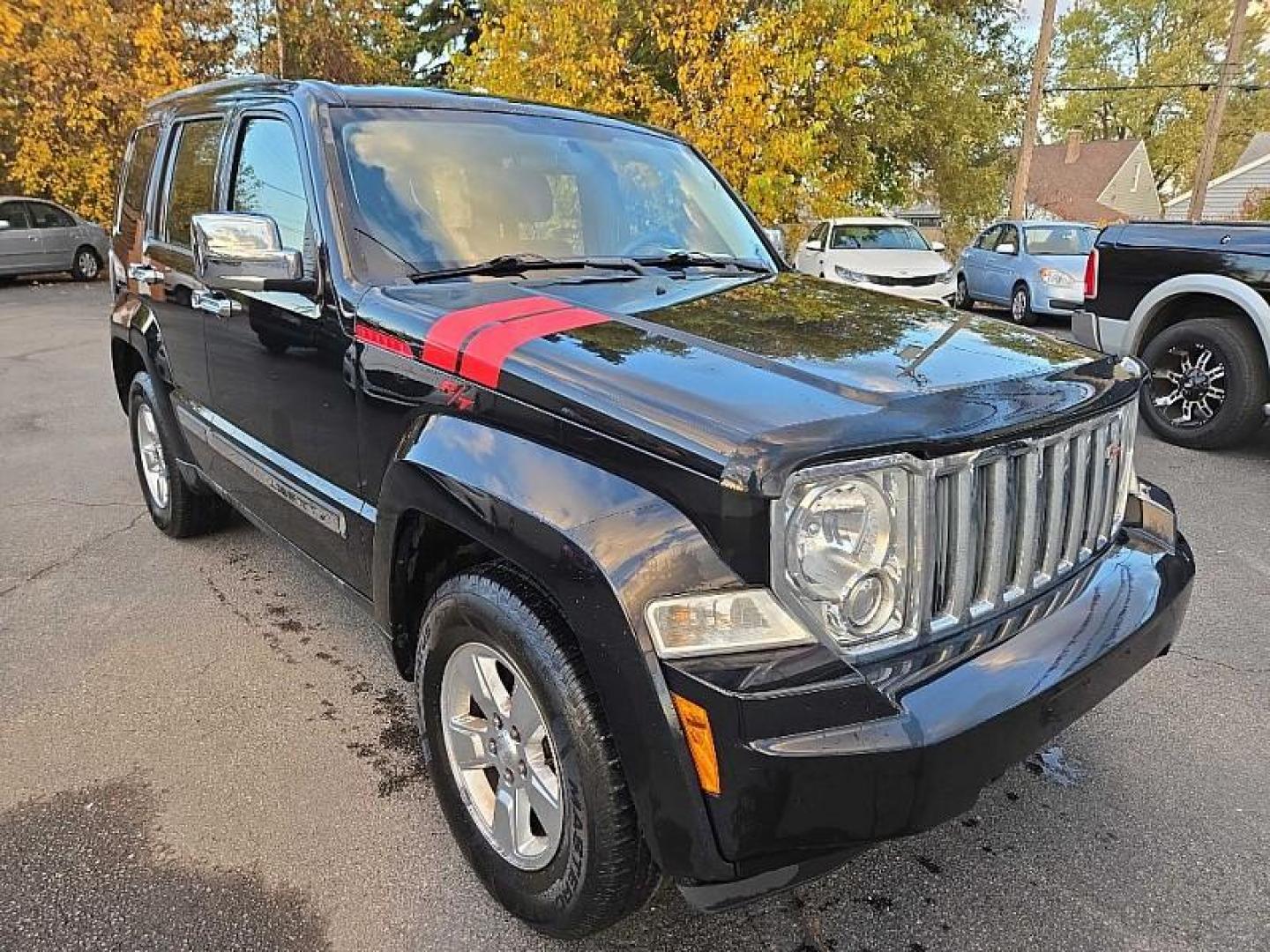 2012 BLACK /BLACK Jeep Liberty Sport 4WD (1C4PJMAK6CW) with an 3.7L V6 SOHC 12V engine, 4-Speed Automatic transmission, located at 3304 Woodville Road, Northwood, OH, 43619, (419) 210-8019, 41.612694, -83.480743 - Your #1 Destination for Auto Loans and mdash;No Matter Your Credit!At our dealership, we cater to everyone and mdash;whether you have good, bad, or no credit. With hundreds of vehicles to choose from, you can easily find the perfect car, truck, or SUV that fits your needs.Get Approved Today!Visit ou - Photo#6