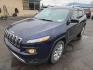 2015 BLUE /BLACK Jeep Cherokee Limited 4WD (1C4PJMDS5FW) with an 3.2L V6 DOHC 24V engine, 9-Speed Automatic transmission, located at 3304 Woodville Road, Northwood, OH, 43619, (419) 210-8019, 41.612694, -83.480743 - Your #1 Destination for Auto Loans and mdash;No Matter Your Credit!At our dealership, we believe everyone deserves the opportunity to drive their dream car and mdash;whether you have good credit, bad credit, or no credit at all. With a wide selection of hundreds of cars, trucks, and SUVs, you'll fin - Photo#0