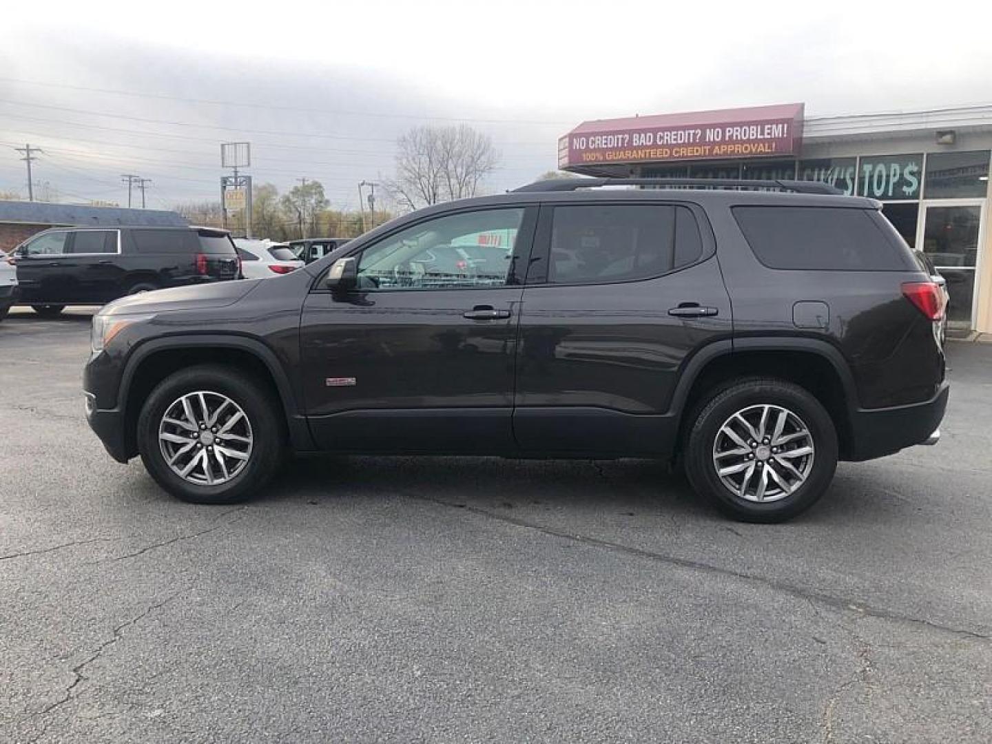 2018 BLACK /BLACK GMC Acadia All Terrain 1 AWD (1GKKNTLS6JZ) with an 3.6L V6 DOHC 24V engine, 6A transmission, located at 3304 Woodville Road, Northwood, OH, 43619, (419) 210-8019, 41.612694, -83.480743 - Your #1 Destination for Auto Loans and mdash;No Matter Your Credit!At our dealership, we cater to everyone and mdash;whether you have good, bad, or no credit. With hundreds of vehicles to choose from, you can easily find the perfect car, truck, or SUV that fits your needs.Get Approved Today!Visit ou - Photo#1