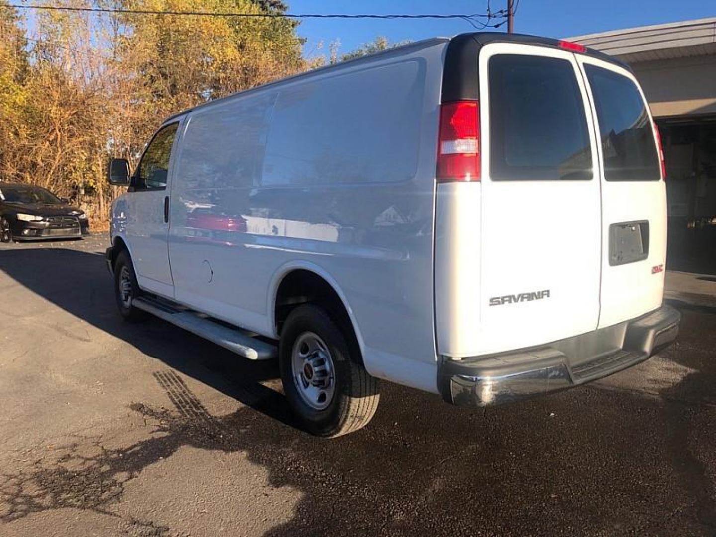 2023 WHITE /TAN GMC Savana G2500 Cargo (1GTW7AFP8P1) with an 4.3L V6 engine, 6A transmission, located at 3304 Woodville Road, Northwood, OH, 43619, (419) 210-8019, 41.612694, -83.480743 - Your #1 Destination for Auto Loans and mdash;No Matter Your Credit!At our dealership, we believe everyone deserves the opportunity to drive their dream car and mdash;whether you have good credit, bad credit, or no credit at all. With a wide selection of hundreds of cars, trucks, and SUVs, you'll fin - Photo#2