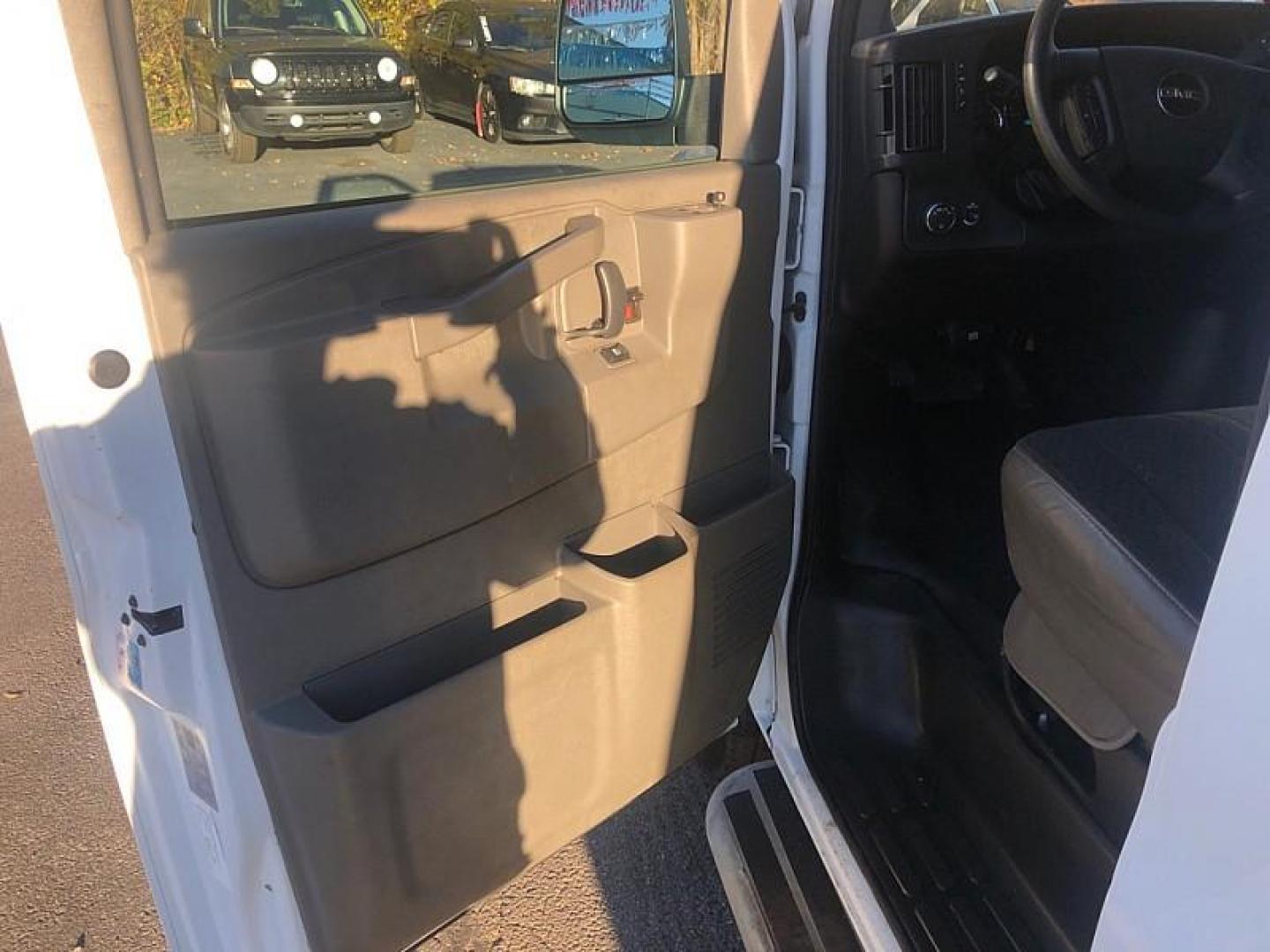 2023 WHITE /TAN GMC Savana G2500 Cargo (1GTW7AFP8P1) with an 4.3L V6 engine, 6A transmission, located at 3304 Woodville Road, Northwood, OH, 43619, (419) 210-8019, 41.612694, -83.480743 - Your #1 Destination for Auto Loans and mdash;No Matter Your Credit!At our dealership, we believe everyone deserves the opportunity to drive their dream car and mdash;whether you have good credit, bad credit, or no credit at all. With a wide selection of hundreds of cars, trucks, and SUVs, you'll fin - Photo#8