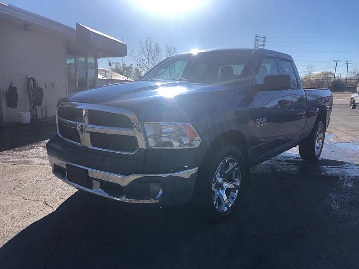 2016 BLUE /GFREY RAM 1500 Tradesman Quad Cab 4WD (1C6RR7FTXGS) with an 5.7L V8 OHV 16V engine, 6A transmission, located at 3304 Woodville Road, Northwood, OH, 43619, (419) 210-8019, 41.612694, -83.480743 - Your #1 Destination for Auto Loans and mdash;No Matter Your Credit!At our dealership, we cater to everyone and mdash;whether you have good, bad, or no credit. With hundreds of vehicles to choose from, you can easily find the perfect car, truck, or SUV that fits your needs.Get Approved Today!Visit ou - Photo#0