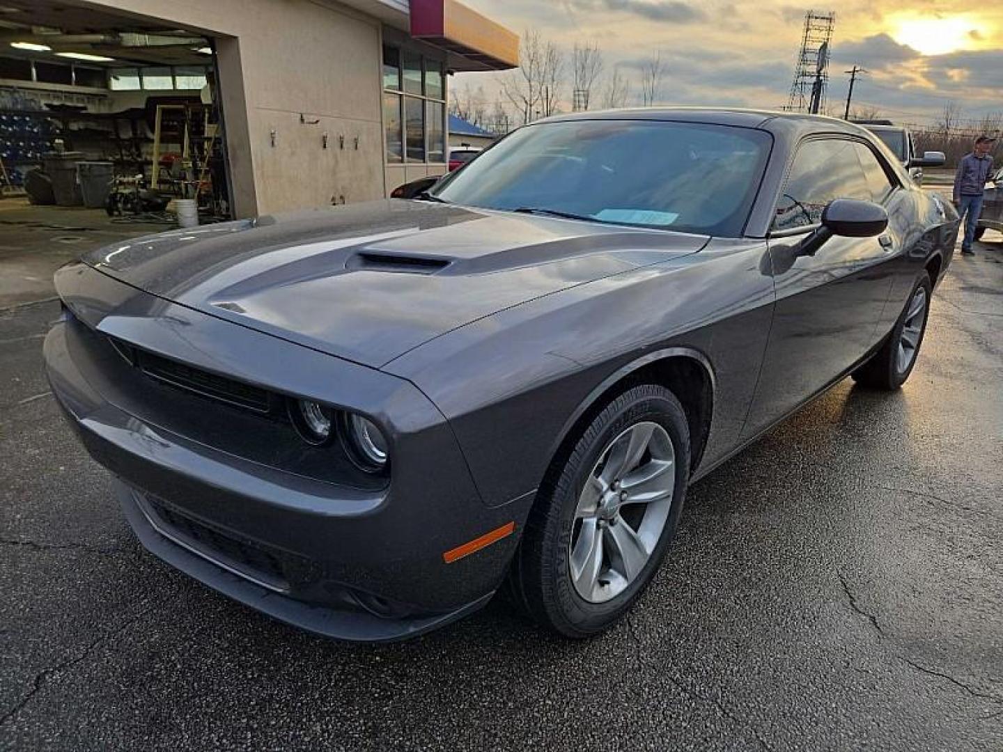 2017 MGRAY /BLACK Dodge Challenger SXT (2C3CDZAG3HH) with an 3.6L V6 DOHC 24V engine, 8A transmission, located at 3304 Woodville Road, Northwood, OH, 43619, (419) 210-8019, 41.612694, -83.480743 - Your #1 Destination for Auto Loans and mdash;No Matter Your Credit!At our dealership, we believe everyone deserves the opportunity to drive their dream car and mdash;whether you have good credit, bad credit, or no credit at all. With a wide selection of hundreds of cars, trucks, and SUVs, you'll fin - Photo#0