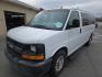 2013 WHITE /TAN Chevrolet Express LS 2500 (1GAWGPFA7D1) with an 4.8L V8 OHV 16V FFV engine, 6-Speed Automatic transmission, located at 3304 Woodville Road, Northwood, OH, 43619, (419) 210-8019, 41.612694, -83.480743 - Your #1 Destination for Auto Loans and mdash;No Matter Your Credit!At our dealership, we believe everyone deserves the opportunity to drive their dream car and mdash;whether you have good credit, bad credit, or no credit at all. With a wide selection of hundreds of cars, trucks, and SUVs, you'll fin - Photo#0