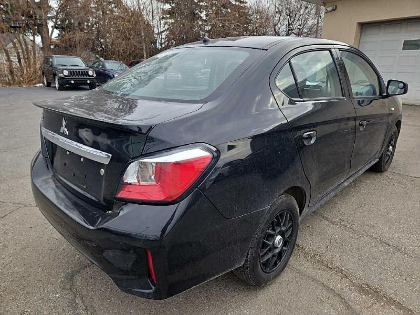 2021 BLACK /BLACK Mitsubishi Mirage G4 ES 5M (ML32FUFJ7MH) with an 1.2L L3 DOHC engine, 5M transmission, located at 3304 Woodville Road, Northwood, OH, 43619, (419) 210-8019, 41.612694, -83.480743 - Your #1 Destination for Auto Loans and mdash;No Matter Your Credit!At our dealership, we believe everyone deserves the opportunity to drive their dream car and mdash;whether you have good credit, bad credit, or no credit at all. With a wide selection of hundreds of cars, trucks, and SUVs, you'll fin - Photo#0