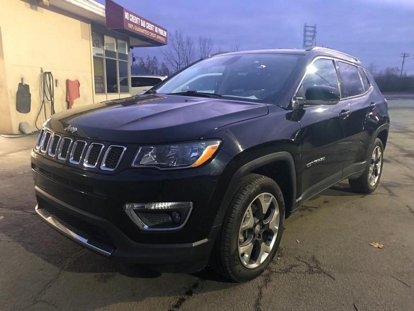 2019 BLACK /BLACK Jeep Compass Limited 4WD (3C4NJDCB4KT) with an 2.4L L4 DOHC 16V engine, CVT transmission, located at 3304 Woodville Road, Northwood, OH, 43619, (419) 210-8019, 41.612694, -83.480743 - Your #1 Destination for Auto Loans and mdash;No Matter Your Credit!At our dealership, we believe everyone deserves the opportunity to drive their dream car and mdash;whether you have good credit, bad credit, or no credit at all. With a wide selection of hundreds of cars, trucks, and SUVs, you'll fin - Photo#0