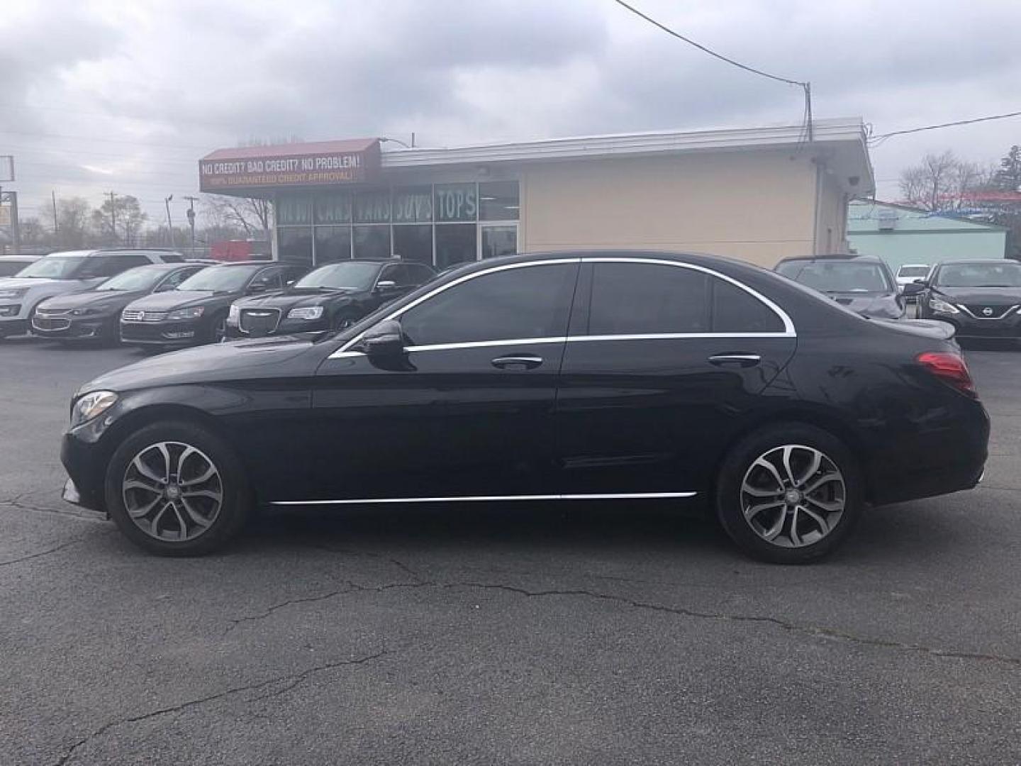 2016 BLACK /BLACK Mercedes-Benz C-Class C300 4MATIC Sedan (WDDWF4KB1GR) with an 2.0L L4 DOHC 16V engine, 7A transmission, located at 3304 Woodville Road, Northwood, OH, 43619, (419) 210-8019, 41.612694, -83.480743 - Your #1 Destination for Auto Loans and mdash;No Matter Your Credit!At our dealership, we believe everyone deserves the opportunity to drive their dream car and mdash;whether you have good credit, bad credit, or no credit at all. With a wide selection of hundreds of cars, trucks, and SUVs, you'll fin - Photo#1