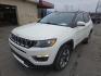 2019 WHITE /BLACK Jeep Compass Limited 4WD (3C4NJDCB6KT) with an 2.4L L4 DOHC 16V engine, CVT transmission, located at 3304 Woodville Road, Northwood, OH, 43619, (419) 210-8019, 41.612694, -83.480743 - Photo#0