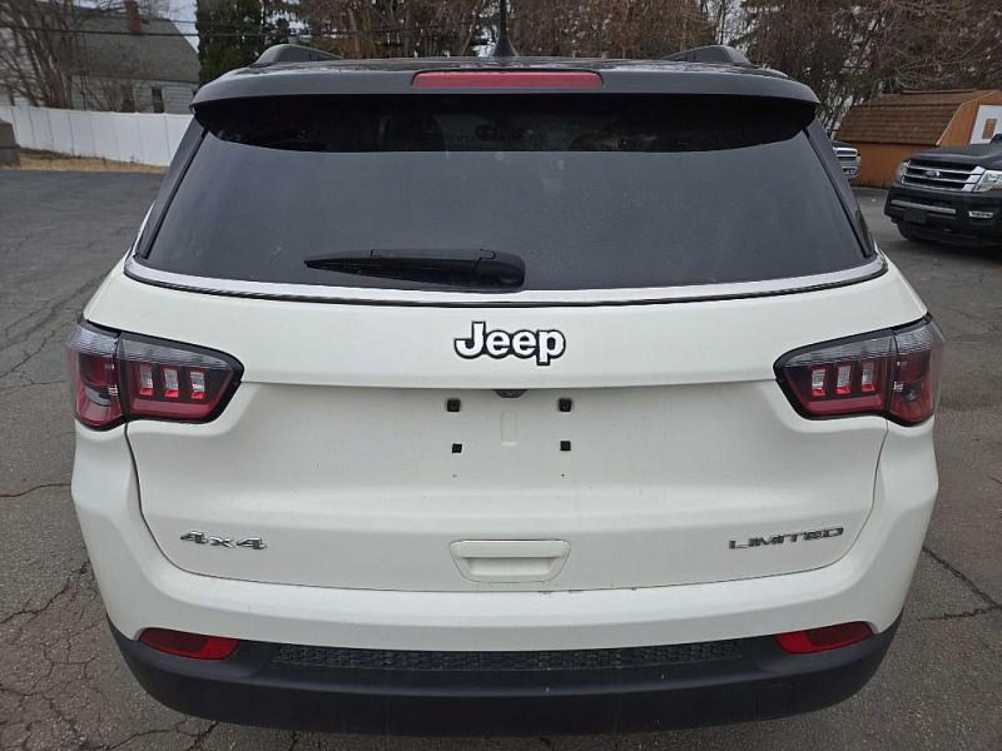 2019 WHITE /BLACK Jeep Compass Limited 4WD (3C4NJDCB6KT) with an 2.4L L4 DOHC 16V engine, CVT transmission, located at 3304 Woodville Road, Northwood, OH, 43619, (419) 210-8019, 41.612694, -83.480743 - Photo#28