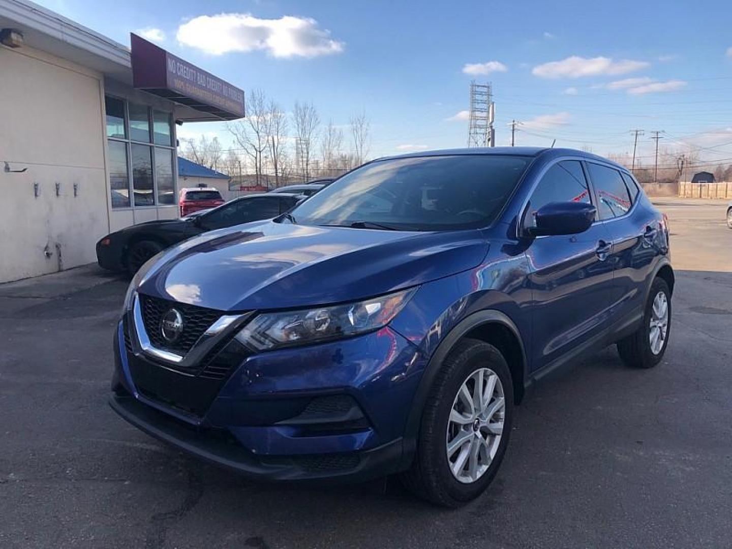 2021 BLUE /BLACK Nissan Rogue Sport S (JN1BJ1AVXMW) with an 2.0L L4 DOHC 16V engine, CVT transmission, located at 3304 Woodville Road, Northwood, OH, 43619, (419) 210-8019, 41.612694, -83.480743 - Your #1 Destination for Auto Loans and mdash;No Matter Your Credit!At our dealership, we believe everyone deserves the opportunity to drive their dream car and mdash;whether you have good credit, bad credit, or no credit at all. With a wide selection of hundreds of cars, trucks, and SUVs, you'll fin - Photo#0