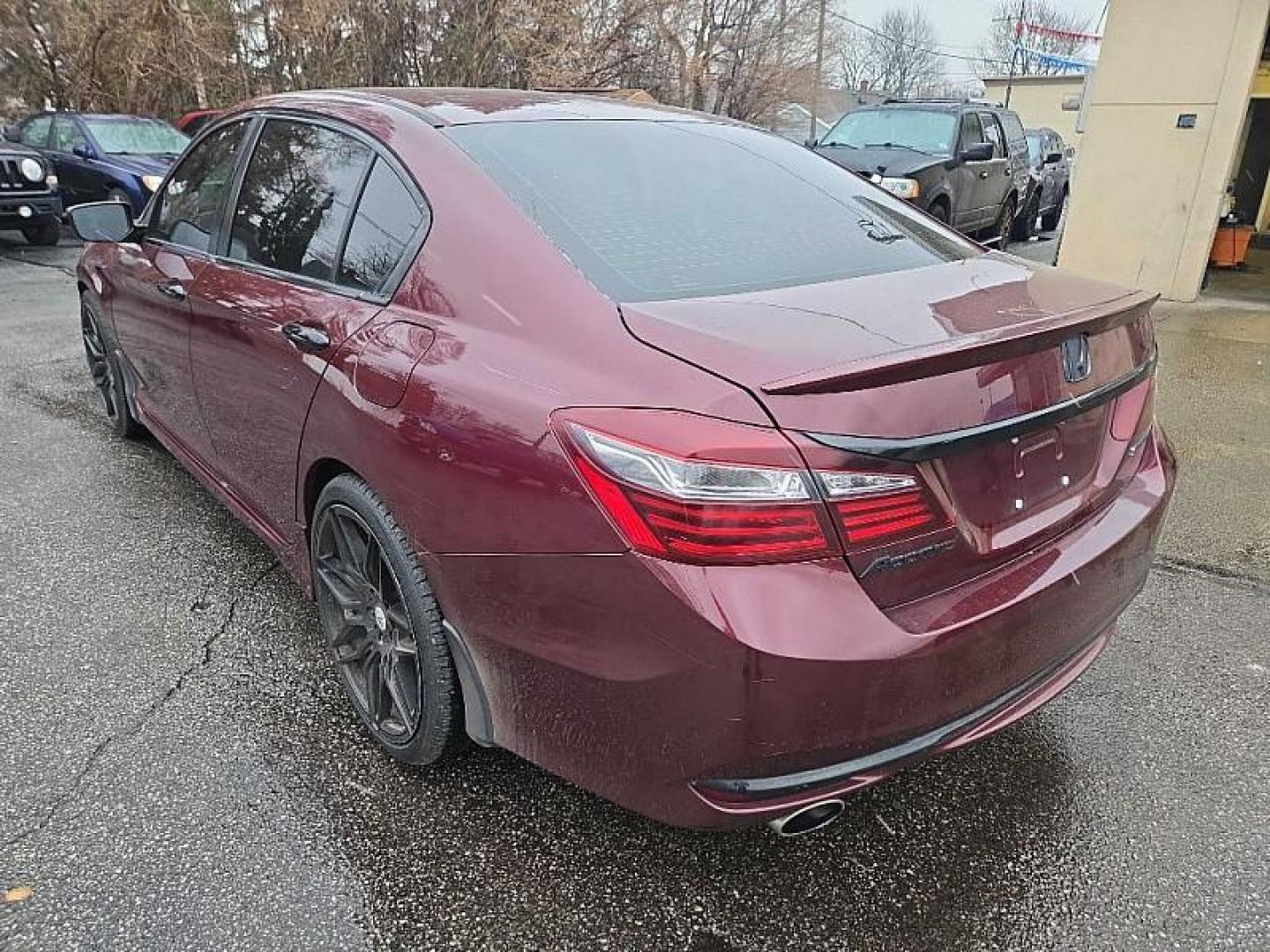 2017 BURGUNDY Honda Accord Sport Sedan CVT (1HGCR2F50HA) with an 2.4L L4 DOHC 16V engine, CVT transmission, located at 3304 Woodville Road, Northwood, OH, 43619, (419) 210-8019, 41.612694, -83.480743 - Your #1 Destination for Auto Loans and mdash;No Matter Your Credit!At our dealership, we believe everyone deserves the opportunity to drive their dream car and mdash;whether you have good credit, bad credit, or no credit at all. With a wide selection of hundreds of cars, trucks, and SUVs, you'll fin - Photo#2