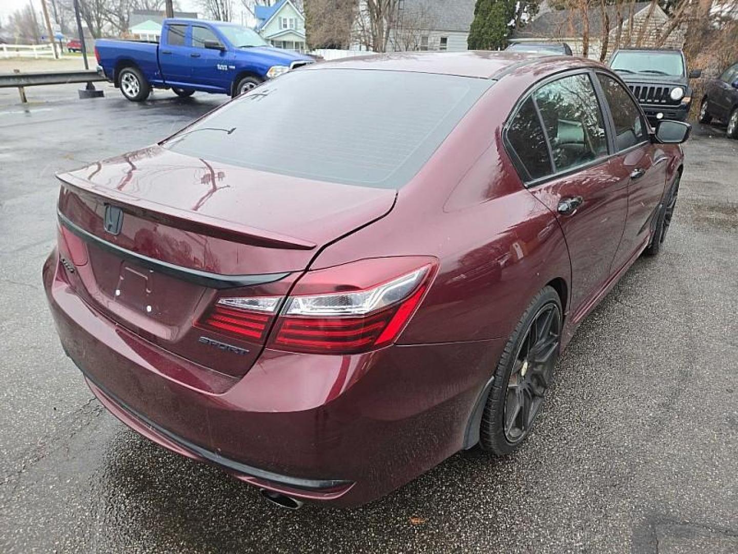 2017 BURGUNDY Honda Accord Sport Sedan CVT (1HGCR2F50HA) with an 2.4L L4 DOHC 16V engine, CVT transmission, located at 3304 Woodville Road, Northwood, OH, 43619, (419) 210-8019, 41.612694, -83.480743 - Your #1 Destination for Auto Loans and mdash;No Matter Your Credit!At our dealership, we believe everyone deserves the opportunity to drive their dream car and mdash;whether you have good credit, bad credit, or no credit at all. With a wide selection of hundreds of cars, trucks, and SUVs, you'll fin - Photo#4