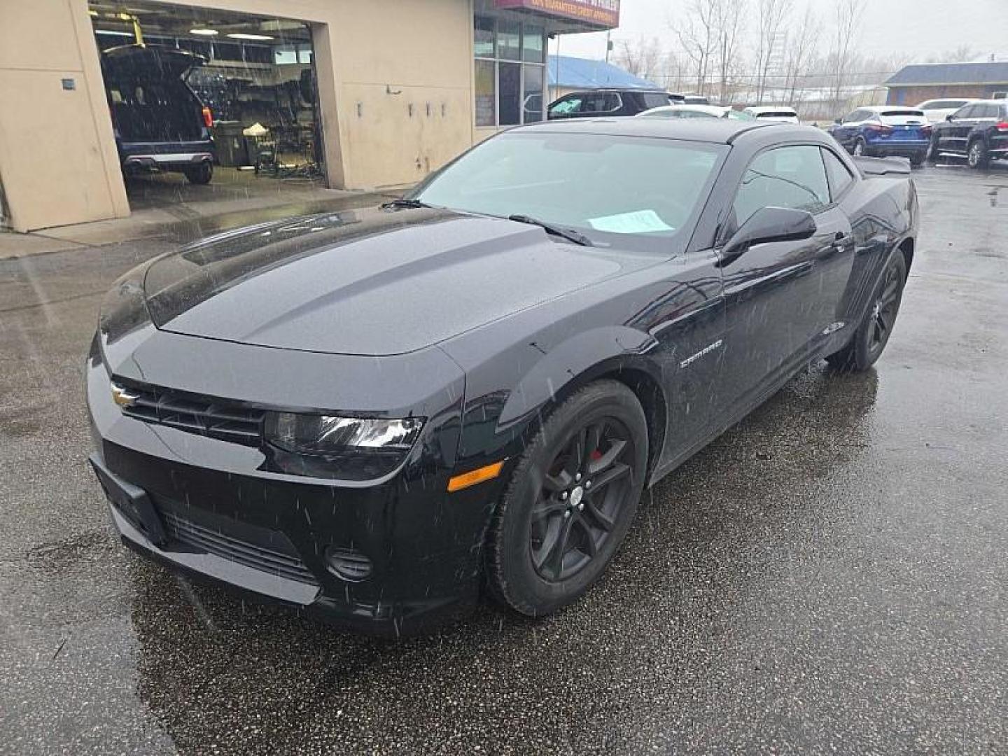 2015 BLACK /BLACK Chevrolet Camaro 2LS Coupe (2G1FB1E31F9) with an 3.6L V6 DOHC 24V FFV engine, 6-Speed Automatic transmission, located at 3304 Woodville Road, Northwood, OH, 43619, (419) 210-8019, 41.612694, -83.480743 - Your #1 Destination for Auto Loans and mdash;No Matter Your Credit!At our dealership, we believe everyone deserves the opportunity to drive their dream car and mdash;whether you have good credit, bad credit, or no credit at all. With a wide selection of hundreds of cars, trucks, and SUVs, you'll fin - Photo#0